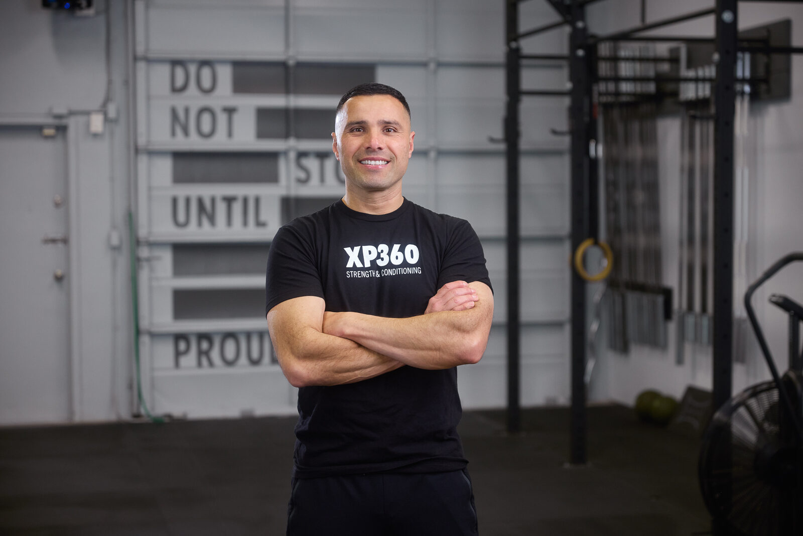 Coach Xavier Parra coaching students at XP360 Boxing Academy
